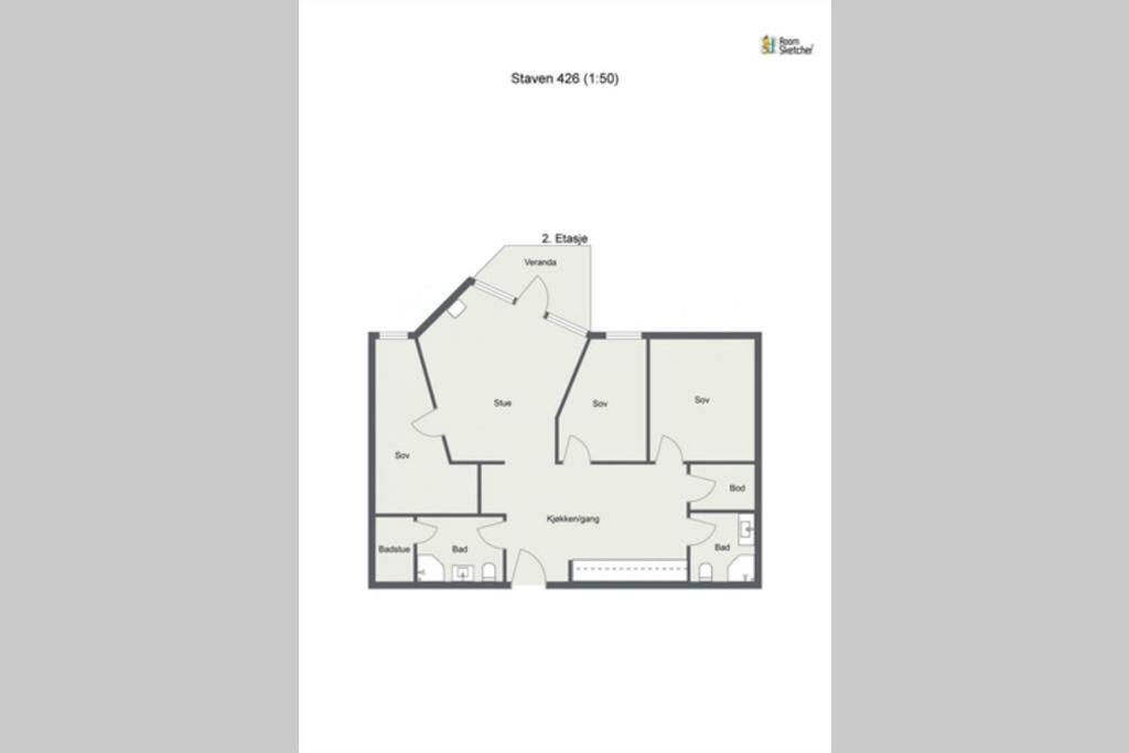 Hemsedal-leilighet Med 3 Soverom, 2 Bad Og Badstue Apartment Hemsedal
